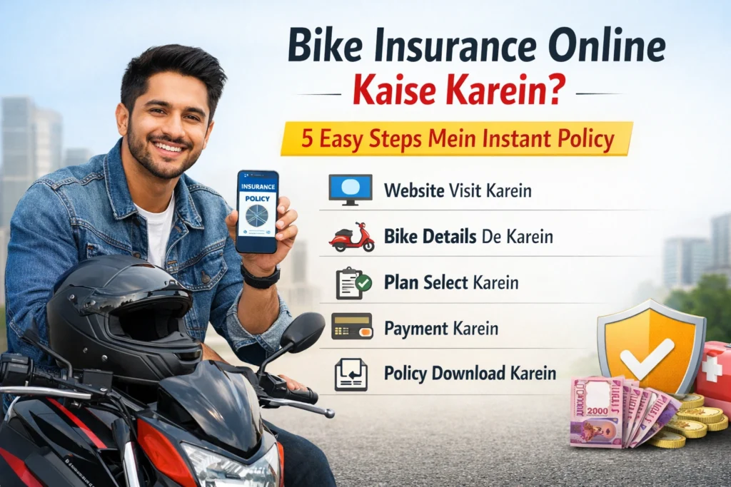 Bike Insurance Online Kaise Karein